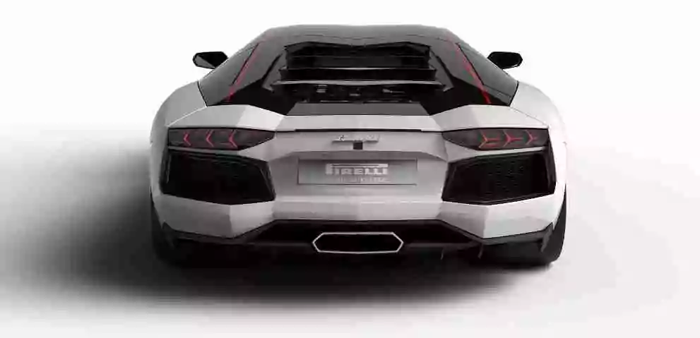 Lamborghini Aventador Pirelli rental in Dubai 